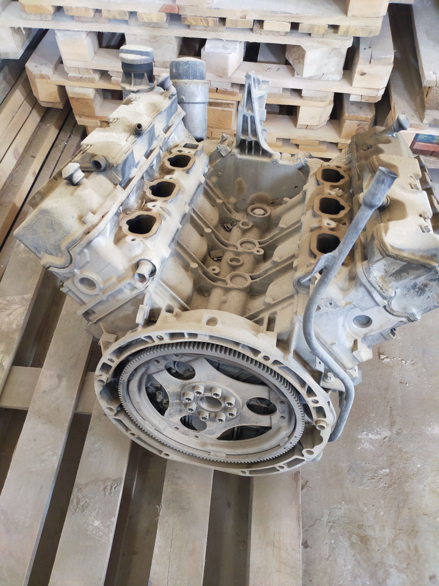 двигатель mercedes e320 w211