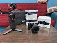 Sony ZV-E10, Sigma 16mm,30mm, Dji RS3 mini