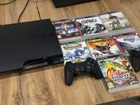 Продам ps 3 slim прошитая идальная