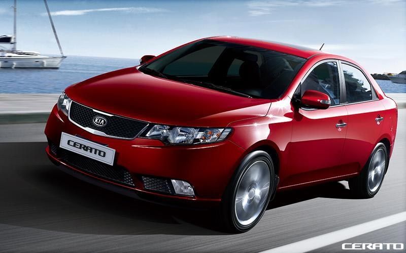 Фара  на Киа Серато 2009- (Тайвань) / Kia Cerato Forte 2012