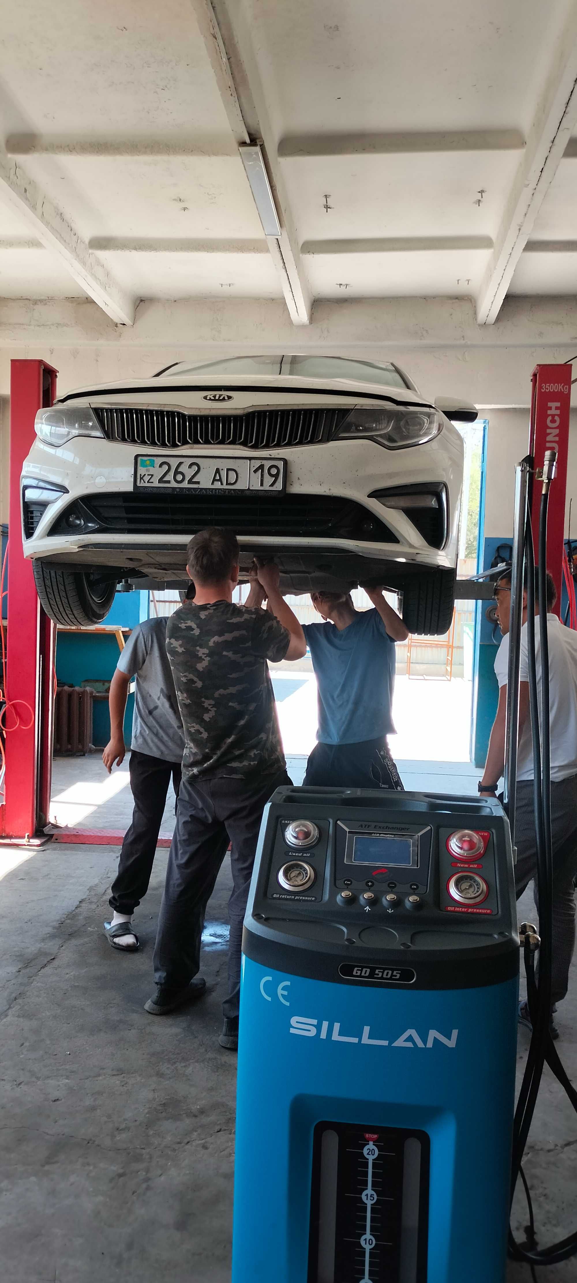 Обслуживание китайских автомобилей Замена масел и жидкостей