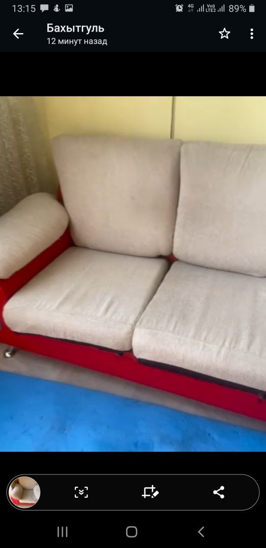 Продаются 2 Дивана раскладные   и  2 кресла