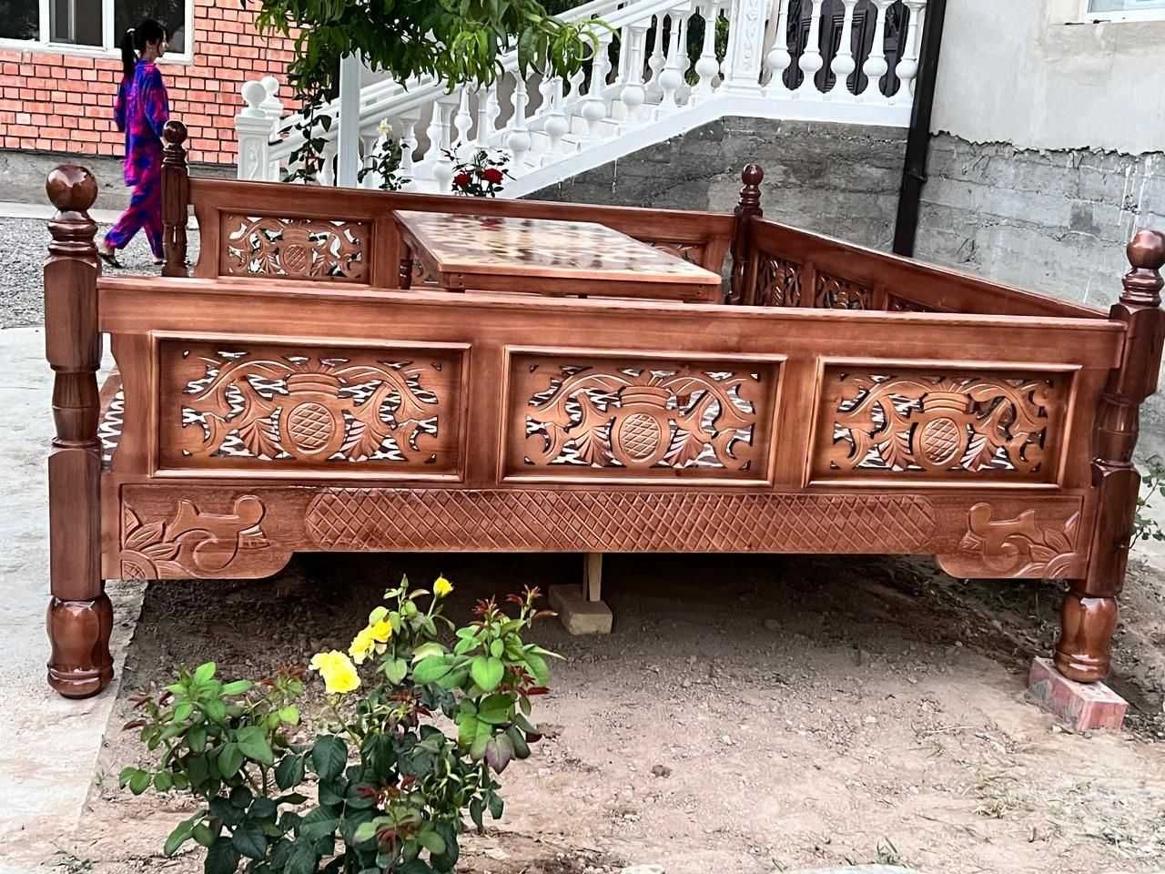 Тапчан из Дерева Тапшан для дома Напрямую от Производителя Топчан 11В