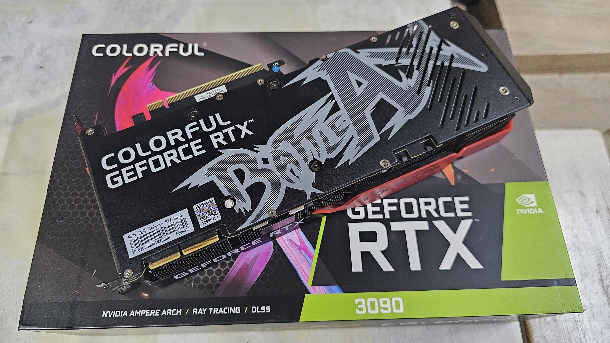 Видеокарта RTX 3090 24GB COLORFUL