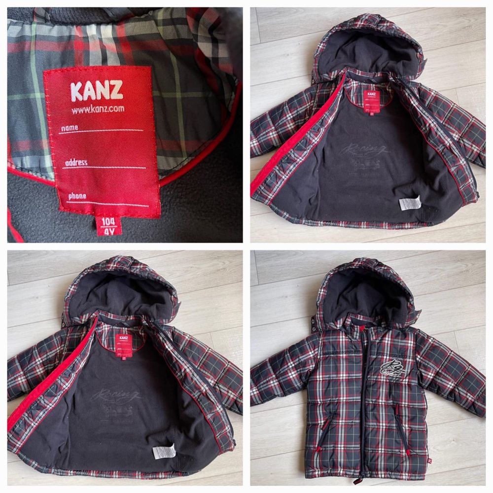 3 КУРТКИ детские: Massimo Dutti, Lemmi, Kanz детские на рост 92-110 см