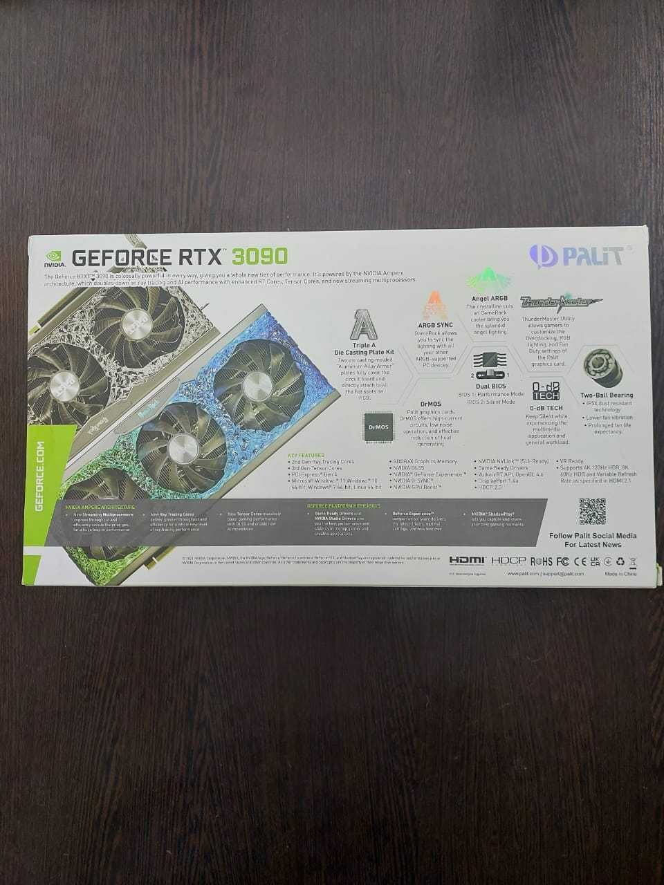GeForce RTX 3090 Palit GAME ROCK