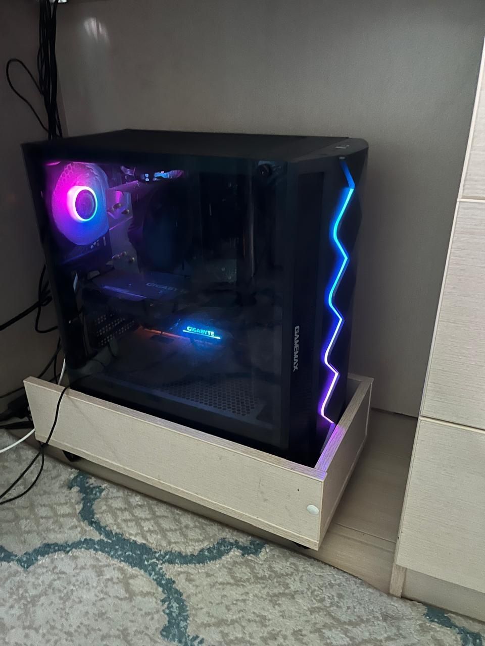 Продам игровой ПК | RTX 3060 Ti | Ryzen 5 5600 | 24 ГБ ОЗУ | Seasonic