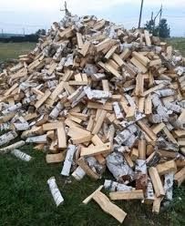 Дрова колотые мешками
