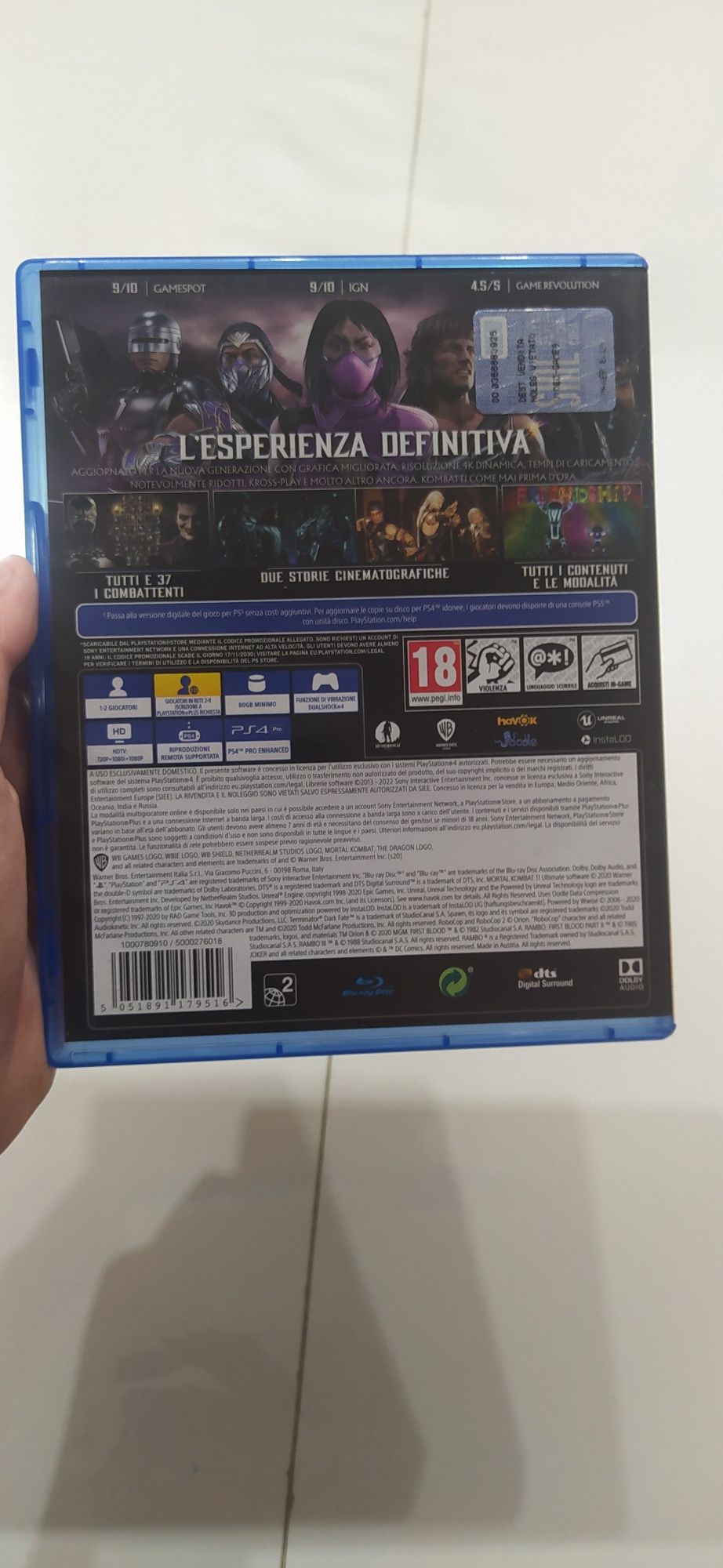Mortal Kombat 11 на Плейстейшн