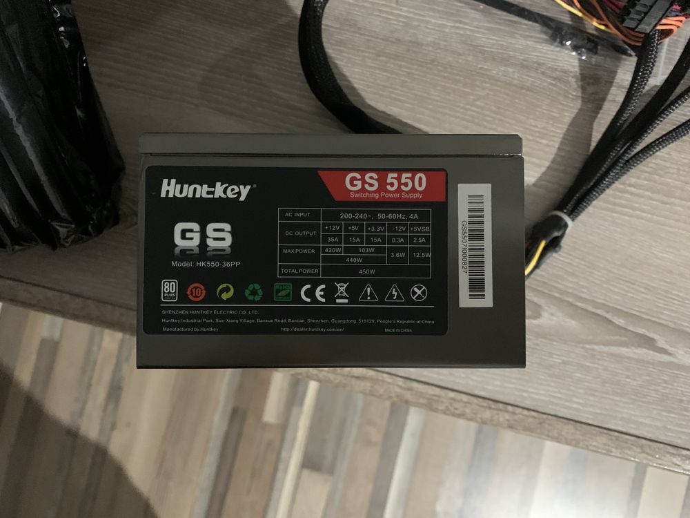 Блок питания Huntkey gs550 450w