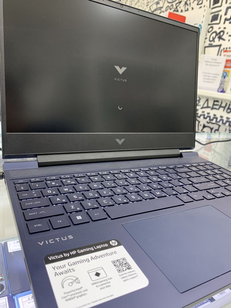 НОВЫЙ hp victus core i5 12450H ram 8gb ssd 512gb rtx 3050 ломбард