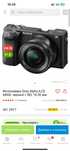 Продам Sony Alpha ILCE-6400L + Sigma 18-50mm f/2.8 + SEL 16-50 мм