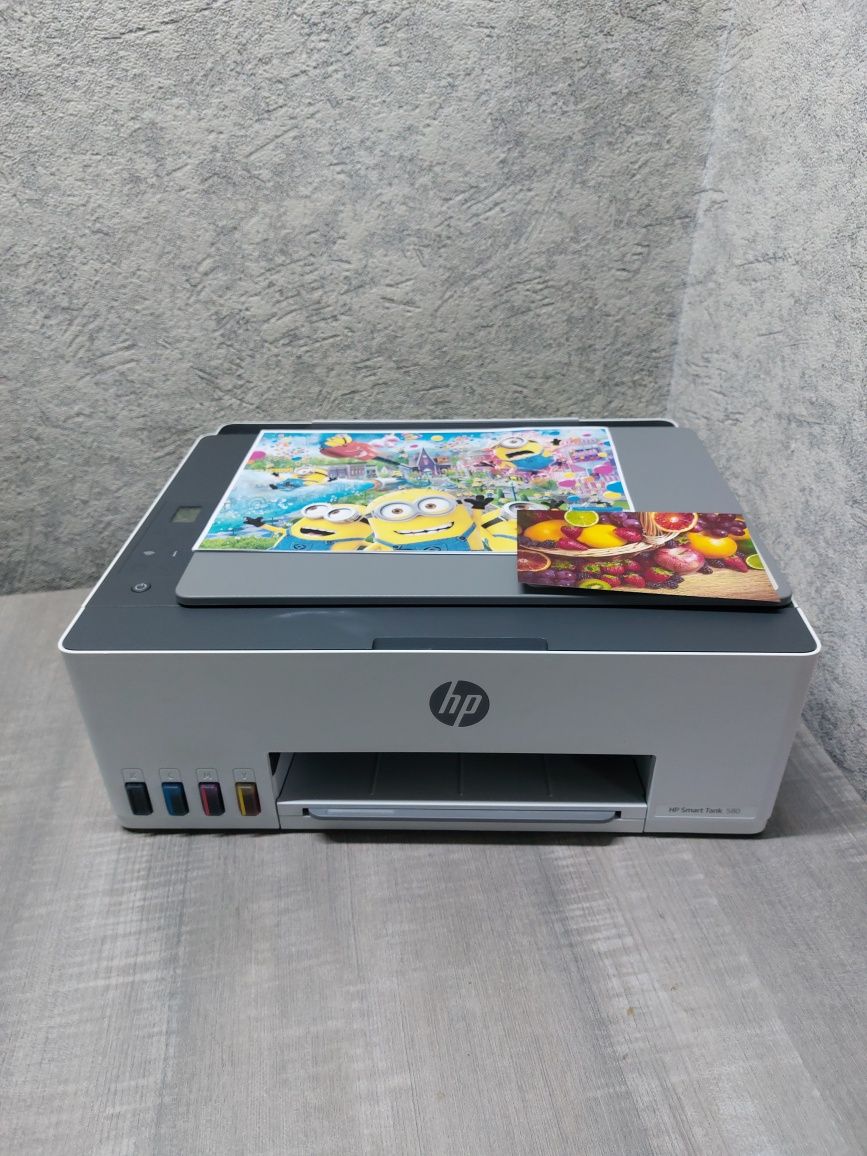 МФУ HP Smart Tank 580
Цветной струйный принтер 3в1