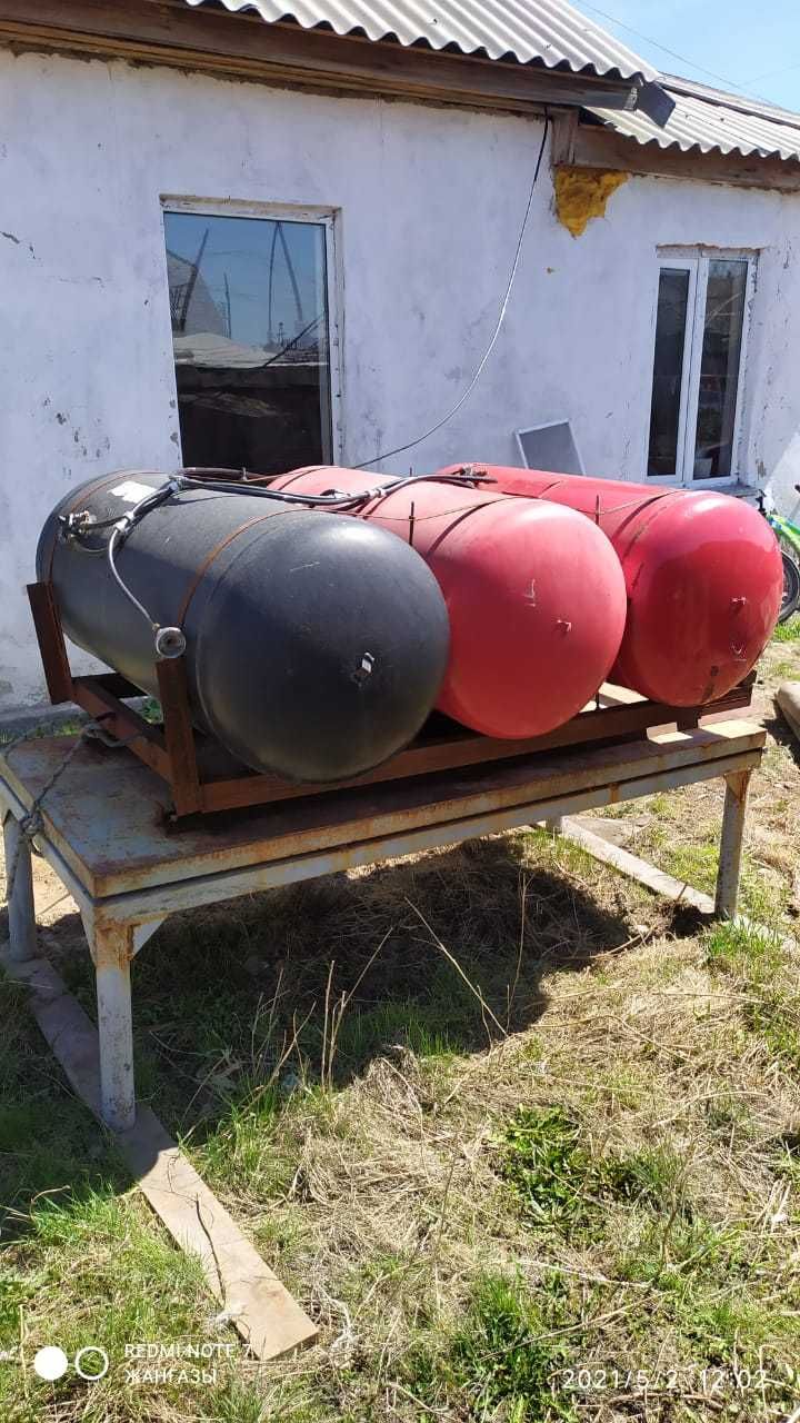 Газовый котлы мобильный газгольдер прицепе газового отопления