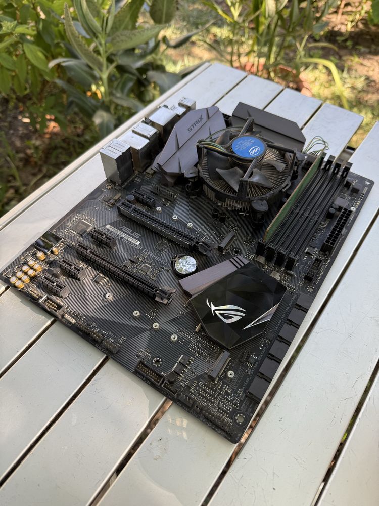 Материнская плата в сборе Asus Strix B250F