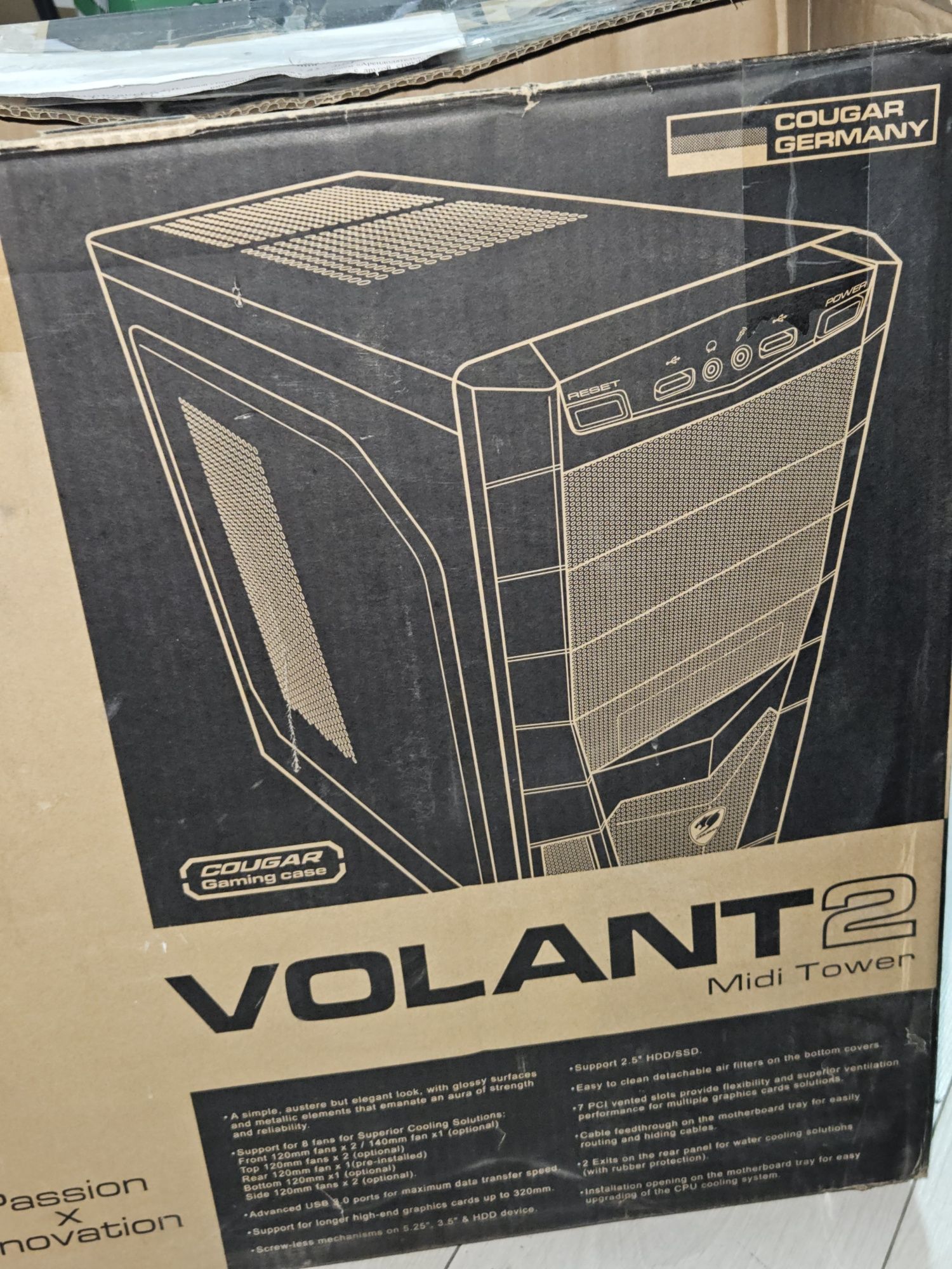 Системный блок, Cougar Volant 2 Midi Tower