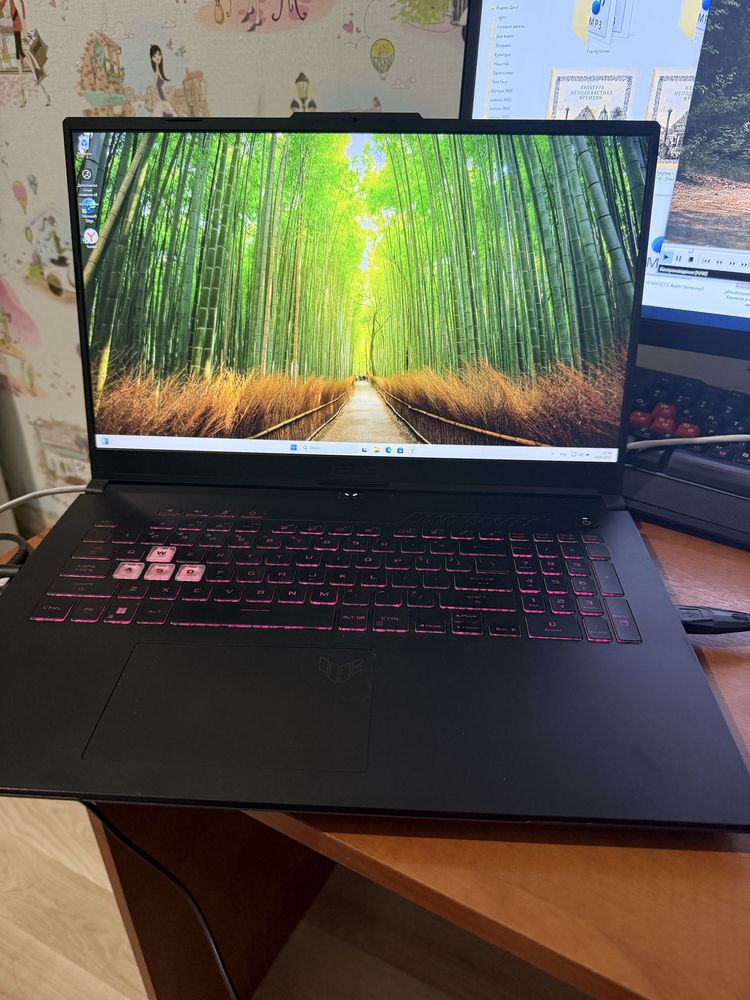 Ноутбук Asus Gaming 12700H, RTX3070, 17.3", 16 ГБ DDR5, 1 ТБ M.2 SSD