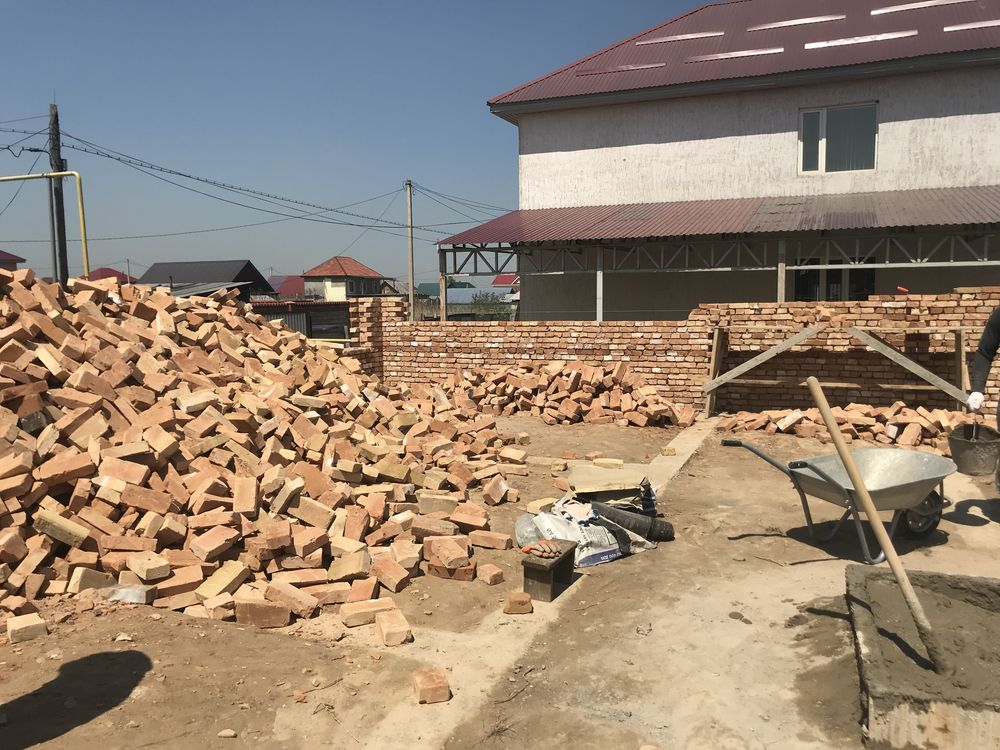 Красный кирпич прямой завод  алматы