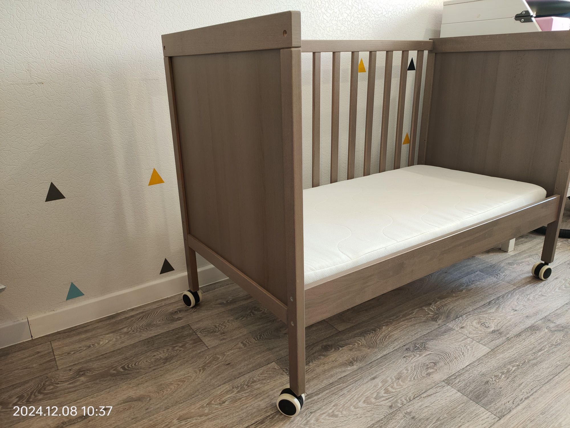 Кровать детская IKEA трансформер, с матрасом.