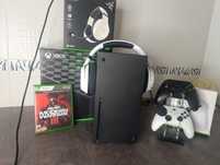 Xbox series x +наушники райзер