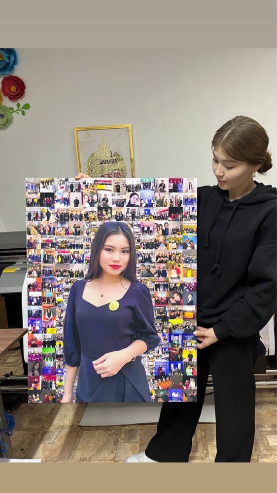 Фотомозайка фотопортрет
