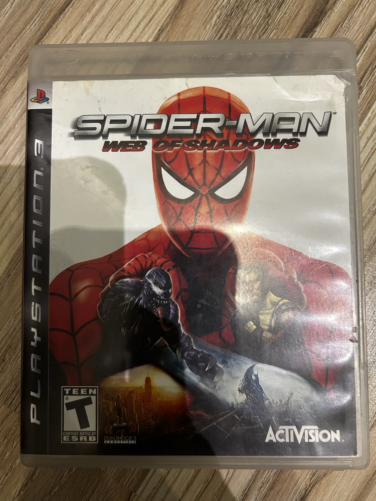 продам игру на ps3 spider man web of shadows
