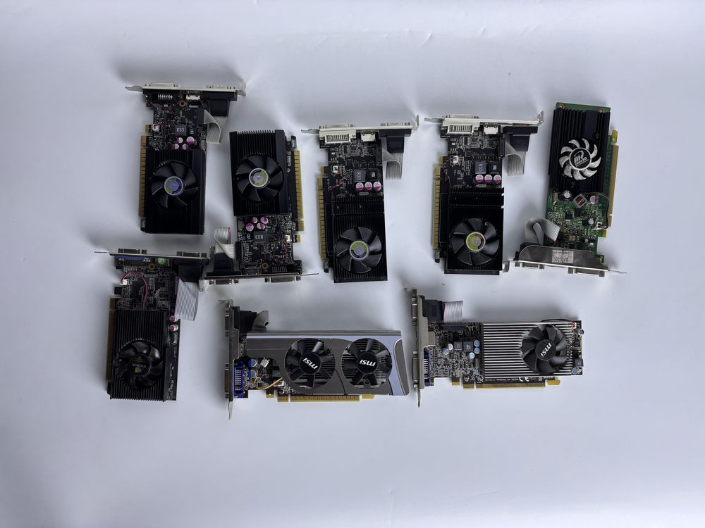 Видеокарты GT 630 и другие