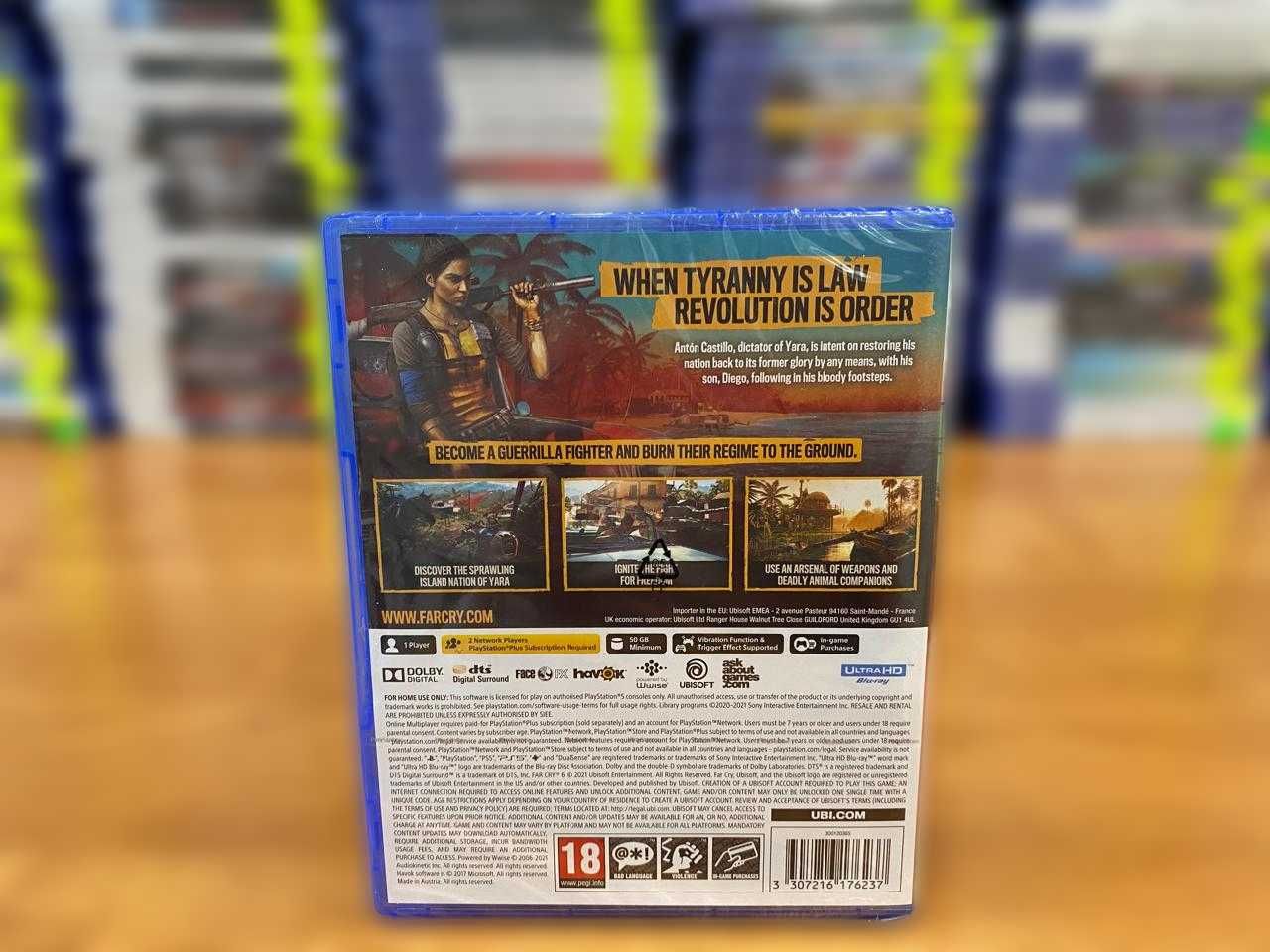 Новый PS5 диск Far Cry 6***/Фар Край 6 Пс5 Большой Выбор Игр