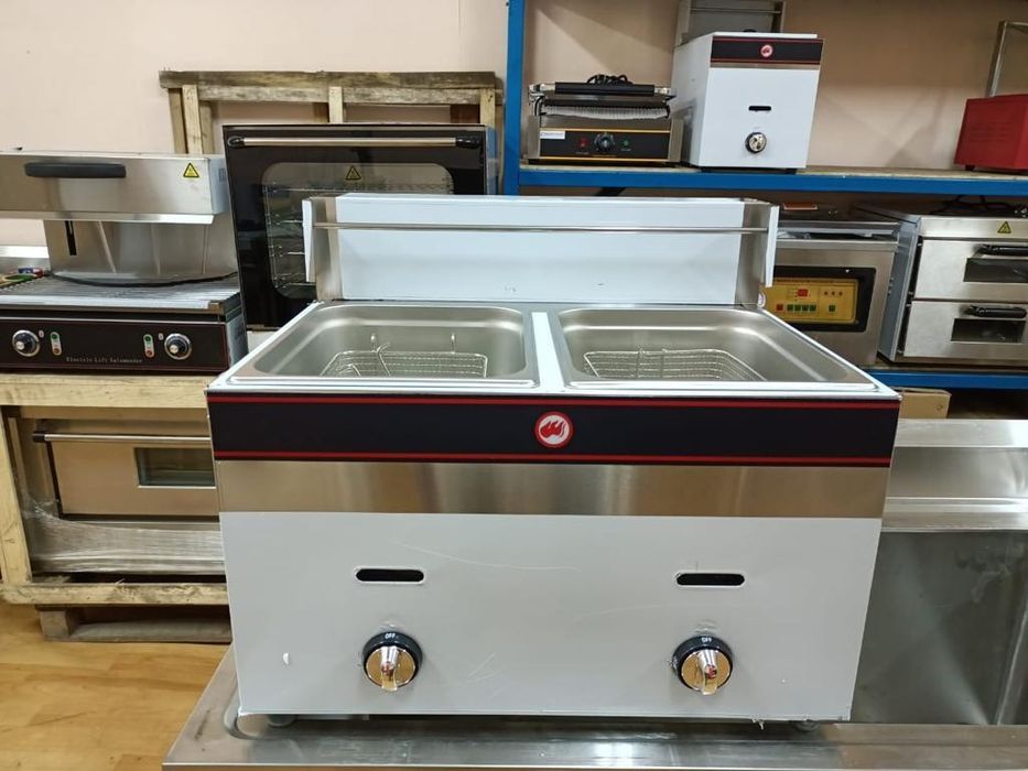 Газовая фритюрница, фритюрница газовая