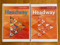 Headway 4th edition pre intermediat elementary students book workbook