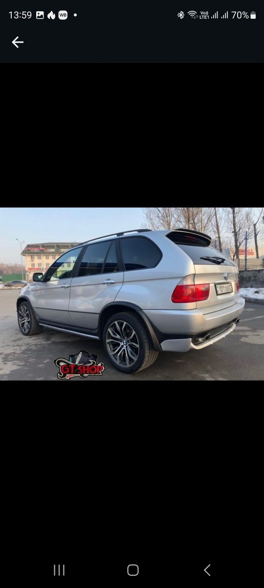 Продам Накладки Фендера Обвесы на BMW X5 E53