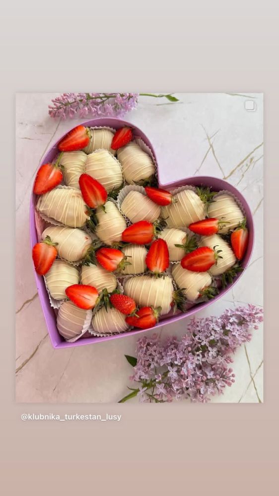клубника в шоколаде