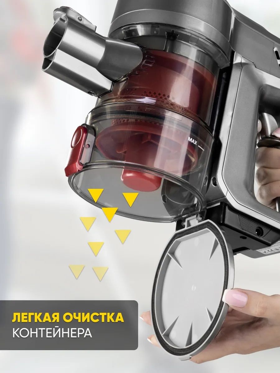 Пылесос Desinni беспроводной для дома и авто