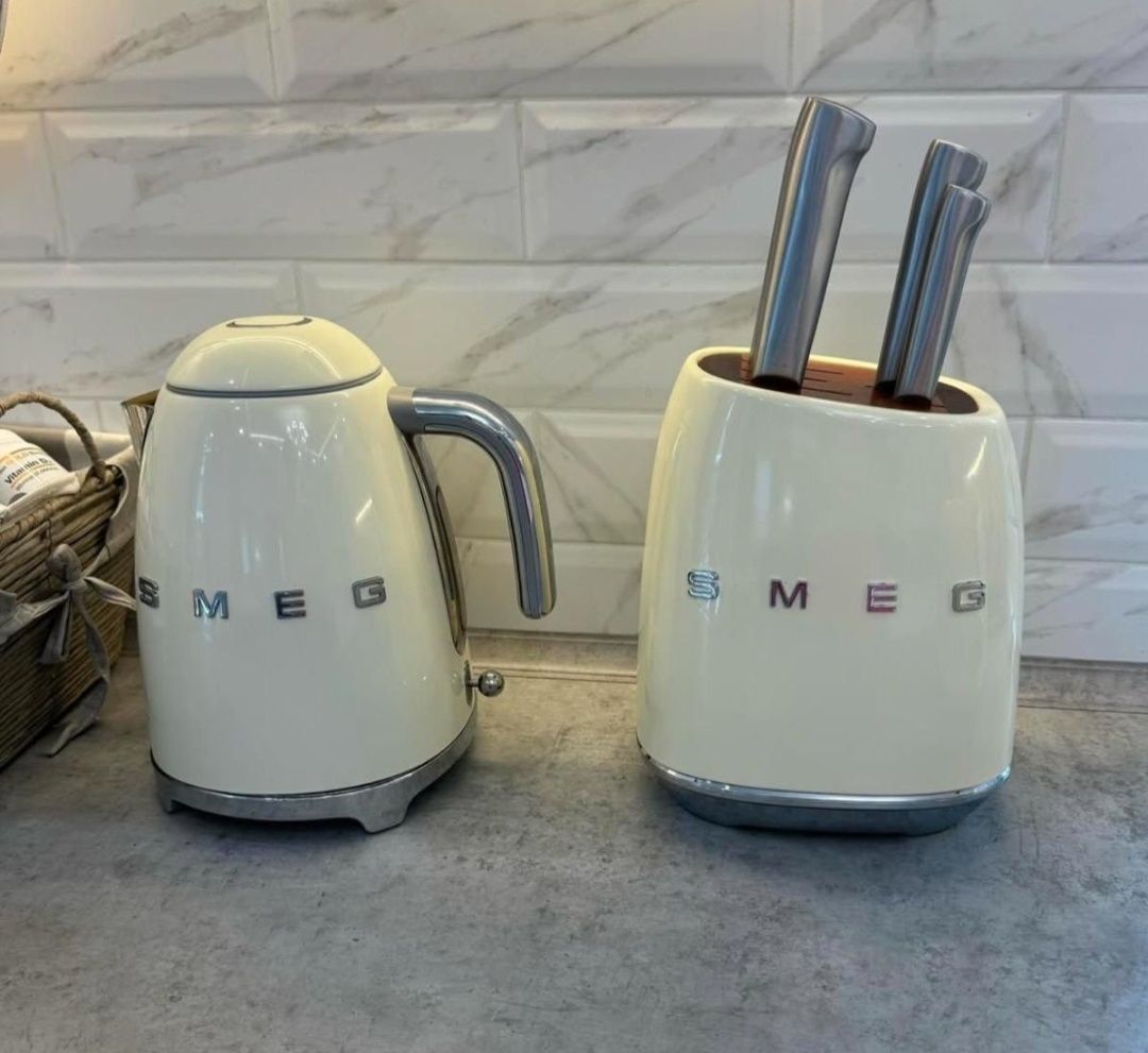 Чайник тостер набор ножей электрочайник Smeg