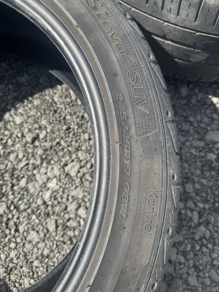 Шины летние hankook 245/45 R19