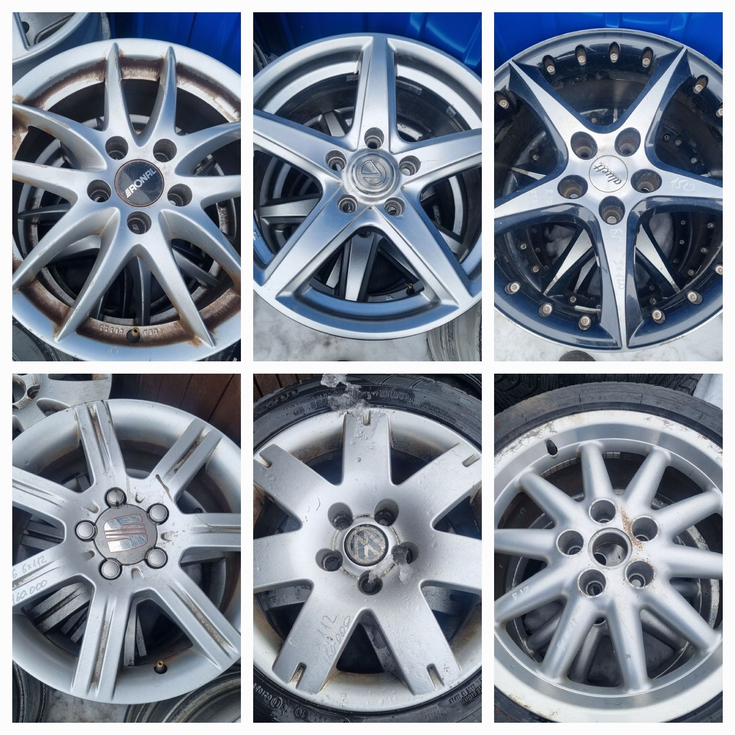 Колёсные диски  R13-R18