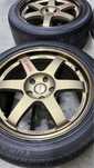 Rays Wheels r18 5x114.3 диски + шины лето 235/45 R18