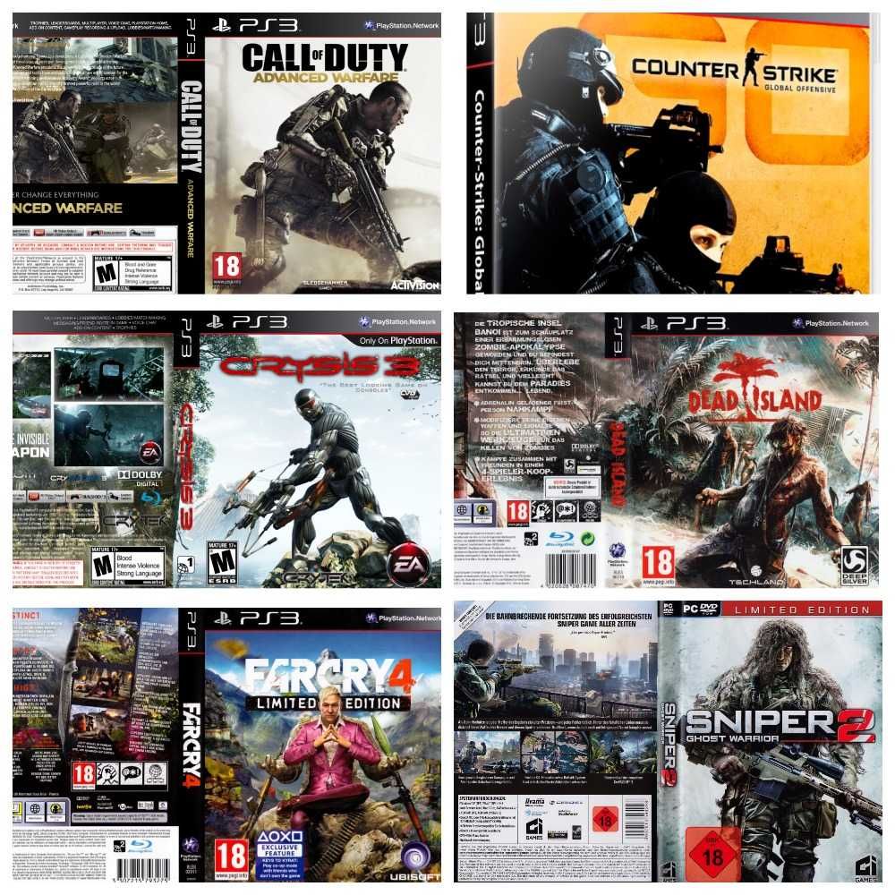 Игры на SONY PS 3