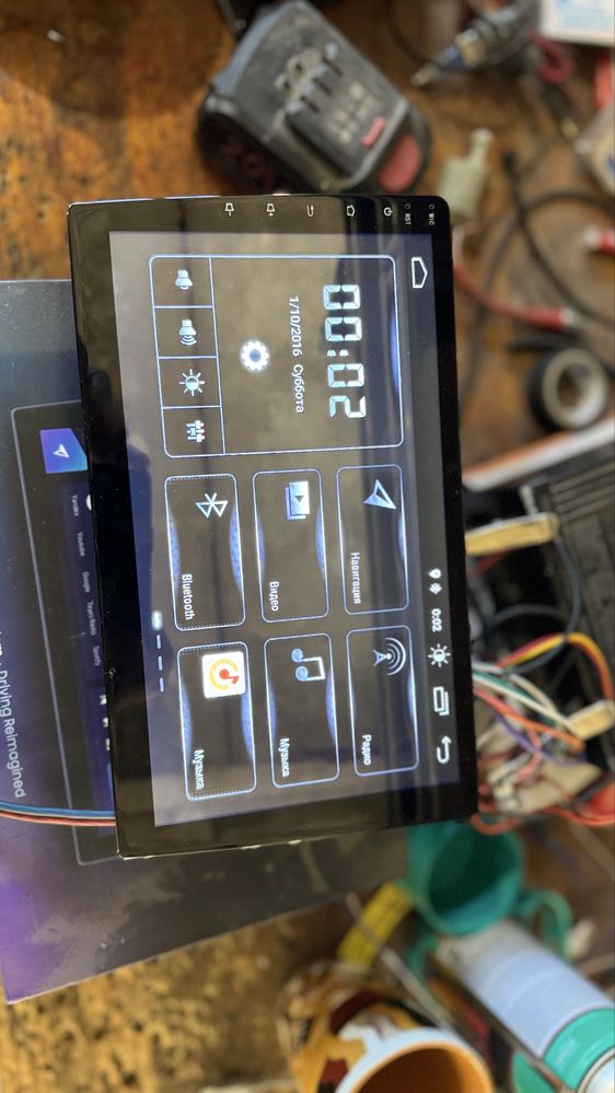 Android магнитола Incar 10” Toyota Land Cruiser 200