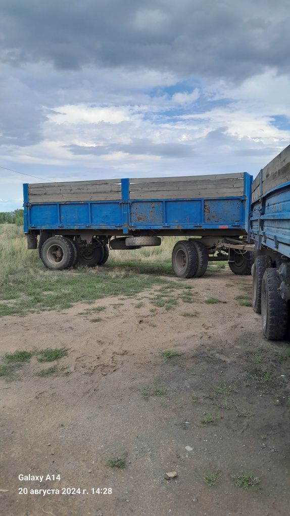 Продам камаз бортовой с прицепом на ходу