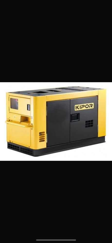 Генератор kipor kde100ss3