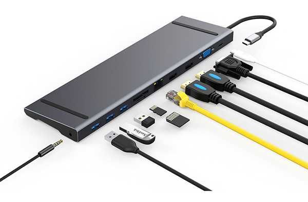 Мультифункциональный адаптер USB Hub XGH-1101