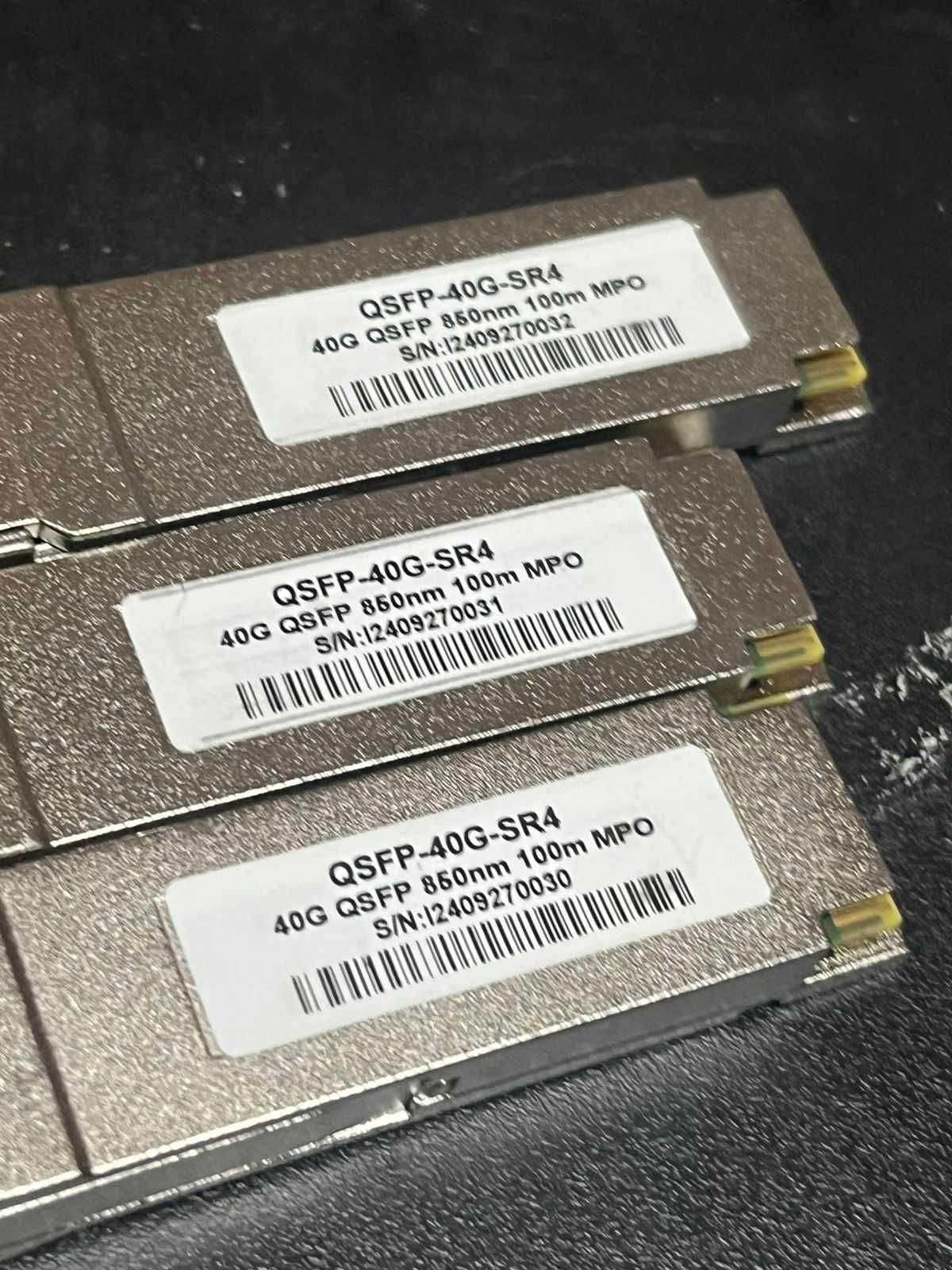 SFP QSFP+ трансивер, модуль,  40 гигабит/ 40/gb кабель в комплекте