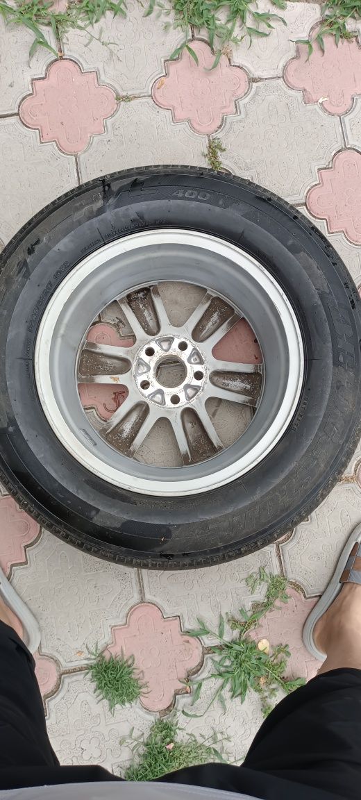 Колесо с диском с чехлом