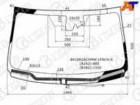 Стекло лобовое с обогревом щеток + дд + камера TOYOTA RAV4 #C4# 13-15