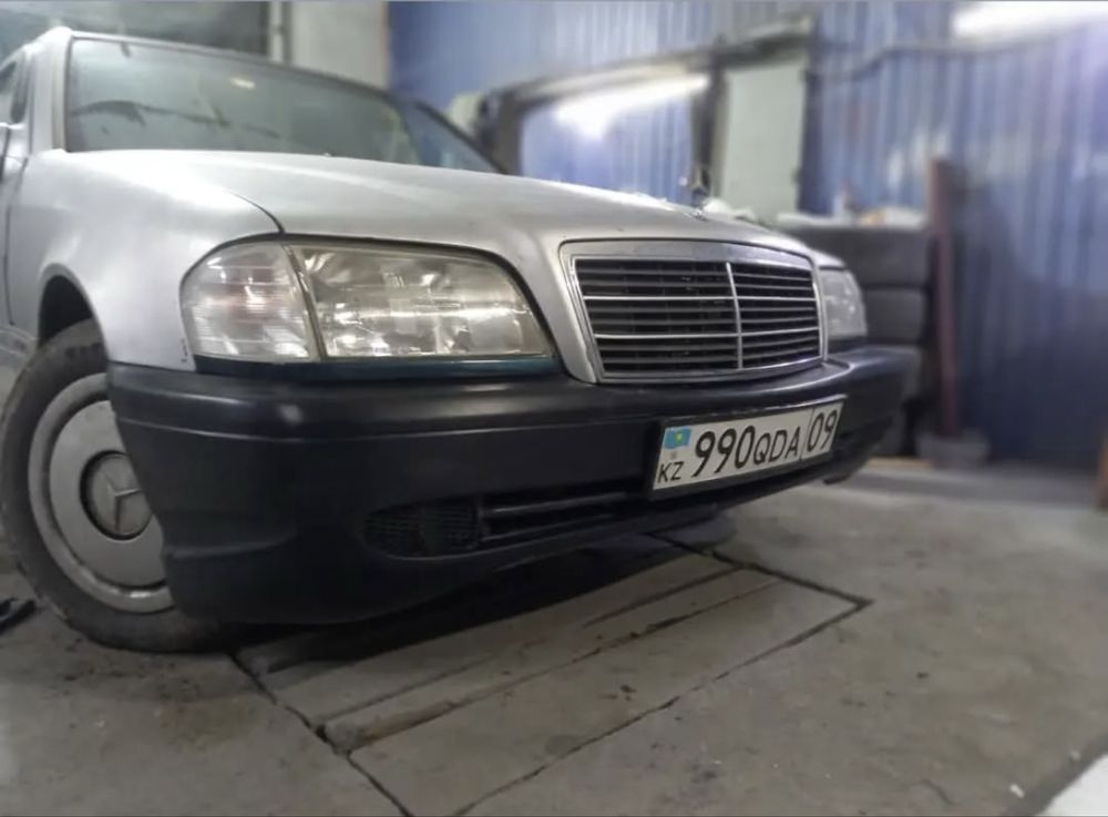 Мерседес c180 бампер передний задний порог амг обвес w202