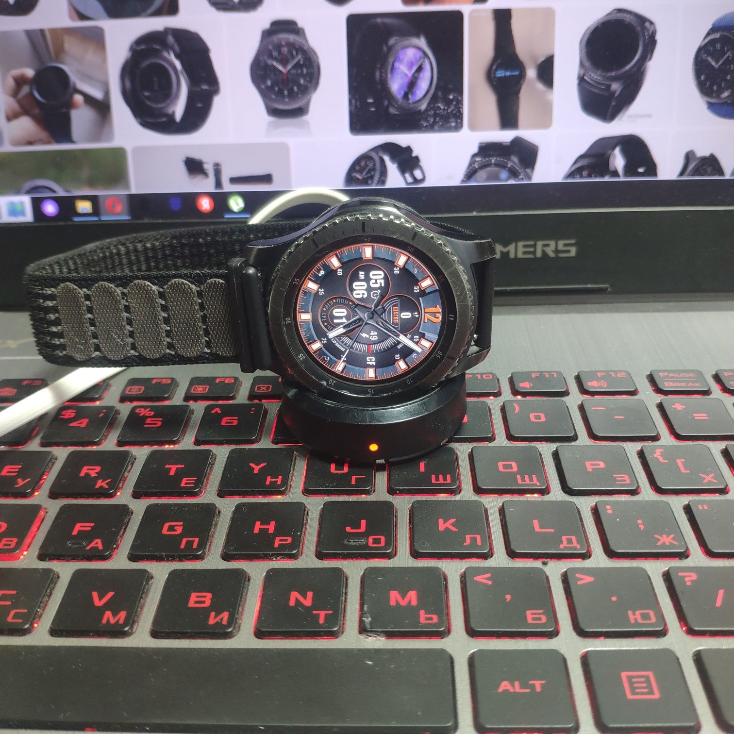 Samsung Gear s3 frontier смарт часы