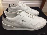 Новые кожаные кроссовки Hugo Boss (оригинал)