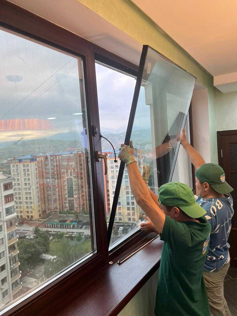 Стеклопакеты, изготовление и монтаж/демонтаж, замер, замена под ключ.