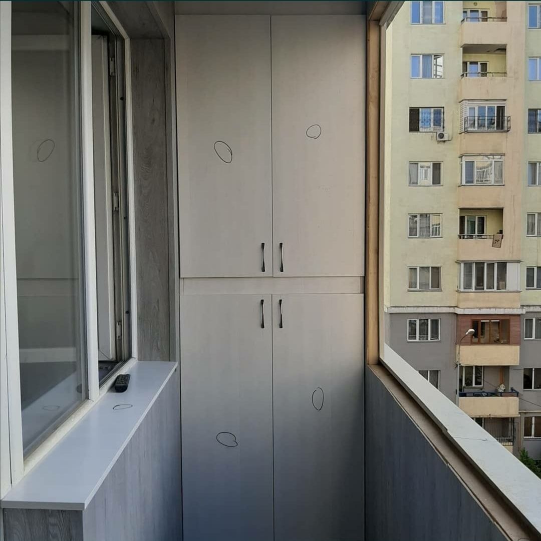 Ремонт балкона и утепление